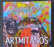 Portada del libro "Artmitaños", de la escritora y artista plástica Anadell Colón.