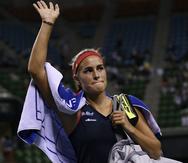 Mónica Puig se retira del tenis con la medalla de oro en los Juegos Olímpicos de Río 2016 y un título en el torneo de Estrasburgo en el 2014.
