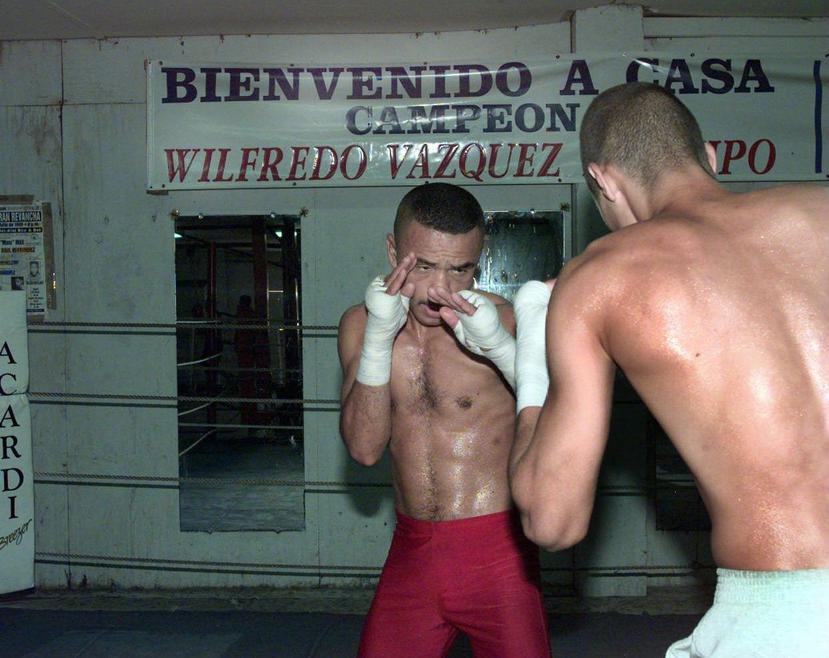 Wilfredo Vázquez comenzó a boxear tras el fallecimiento de su padre, quien era un gran fanático del deporte. (Archivo)