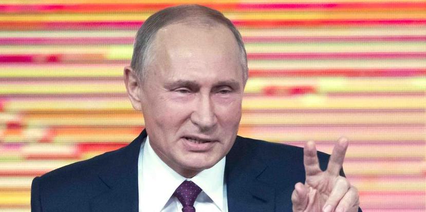 En la foto Vladimir Putin, presidente de Rusia. (AP)