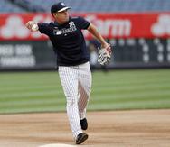 El colombiano Gio Urshela ha sido una pieza clave en el buen arranque de los Yankees. (AP)