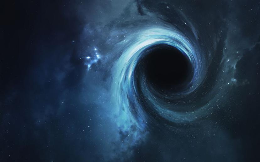 Imagen de archivo de un agujero negro. (Shutterstock)