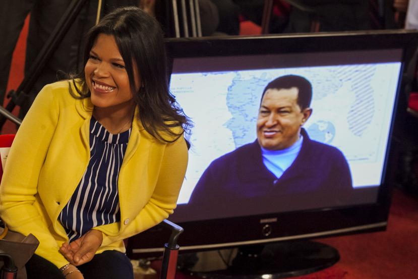 María Gabriela Chávez, la hija del fallecido presidente Hugo Chávez, es considerada la mujer más rica de Venezuela. (EFE)