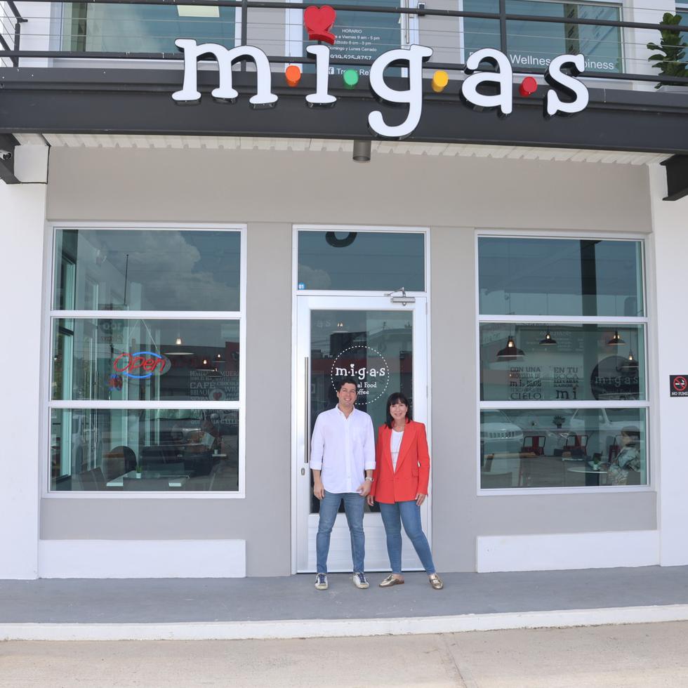 Los propietarios de Migas son Franky Suárez Caro y su madre, Sandra Caro Torrado.