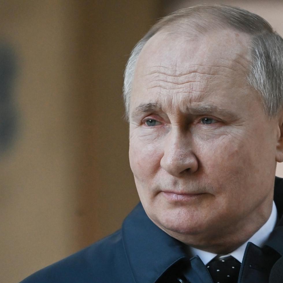El presidente ruso Vladimir Putin, en una foto tomada el 27 de febrero de 2022.