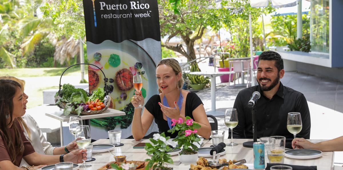 Paulina Salach y Gustavo Antonetti, co fundadores del Puerto Rico Restaurant Week.