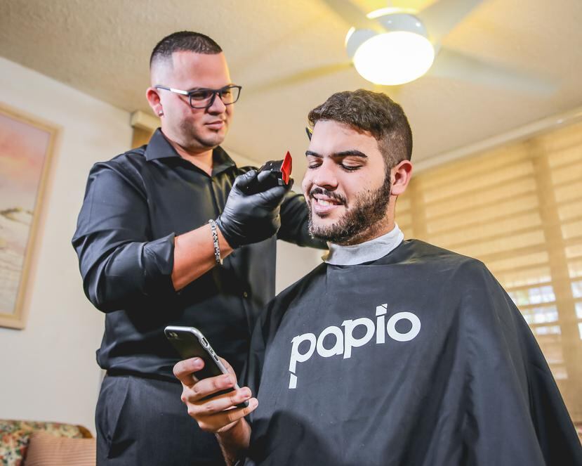 En la aplicación móvil, a los barberos se les podrá dar un rating, dejar propina y hasta marcarlo como favorito para utilizarlo en una próxima ocasión, si es que está disponible. (Suministrada)