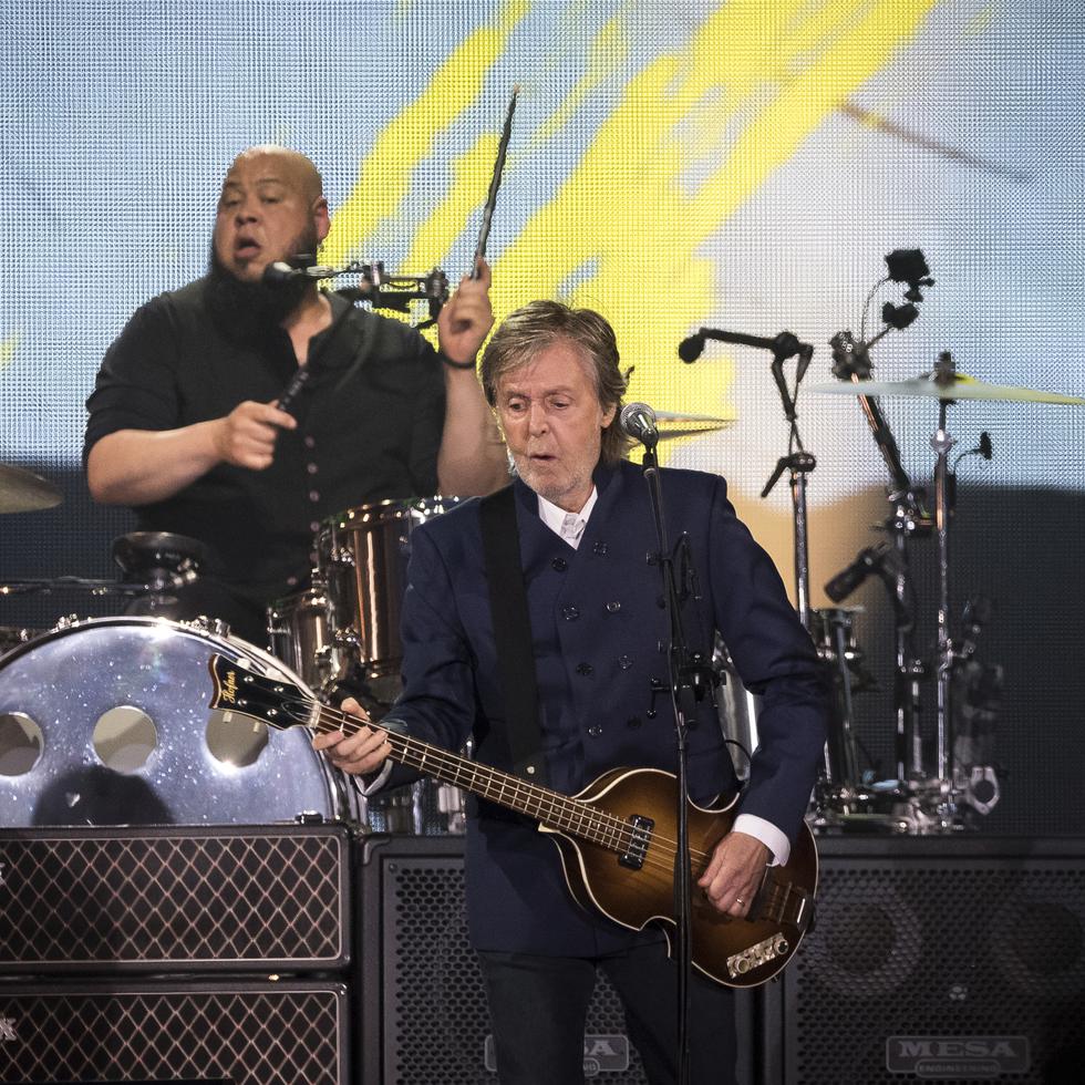 Paul McCartney durante un concierto de su gira "Got Back" el 16 de junio de 2022 en el MetLife Stadium en East Rutherford, Nueva Jersey.
