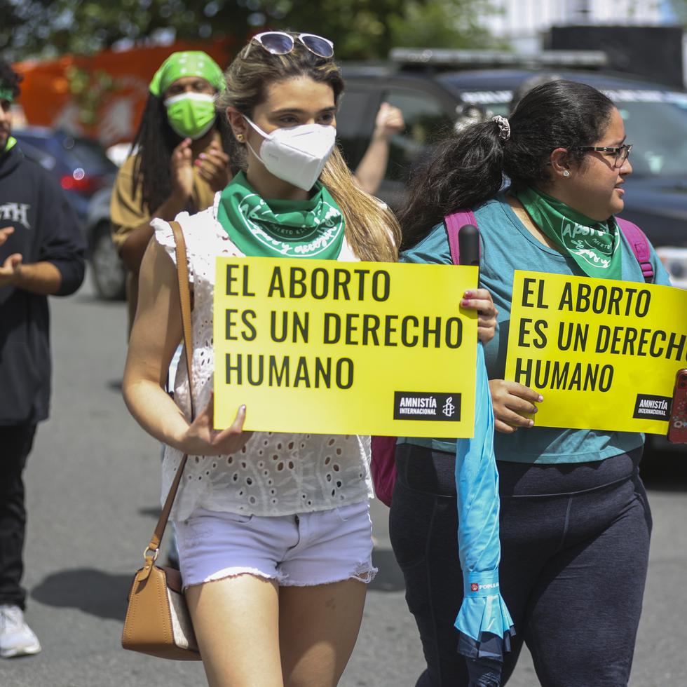 9 de Julio del 2022 Manifestación a favor del derecho a decidir sobre el aborto Tribunal Federal avenida Chardón, en Hato Rey
david.villafane@gfrmedia