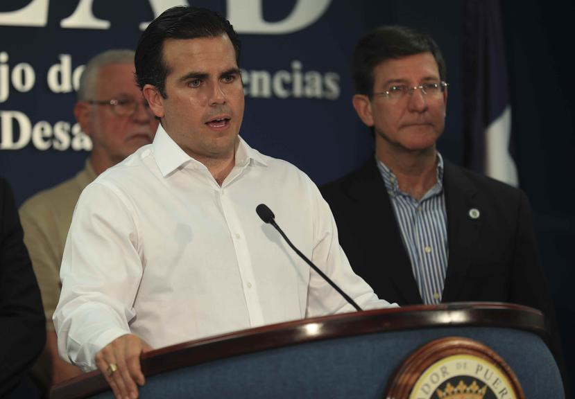 El gobernador Ricardo Rosselló realizó el anuncio durante una conferencia de prensa.
