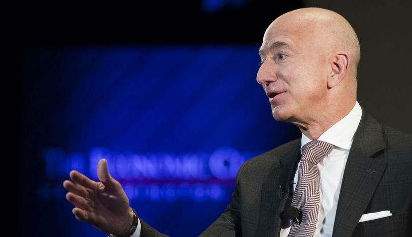 El director general de Amazon, Jeff Bezos, en una conferencia en Washington el 13 de septiembre del 2018 (AP).
