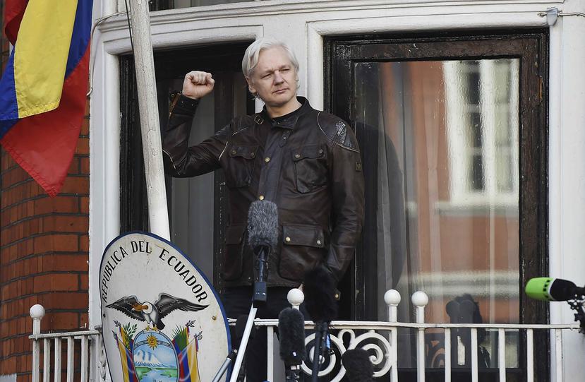 Desde junio de 2012, Assange ingresó a la embajada de Ecuador en Londres en calidad de asilado para evadir un pedido de extradición a Suecia para responder por acusaciones de delitos sexuales. (Archivo / EFE)