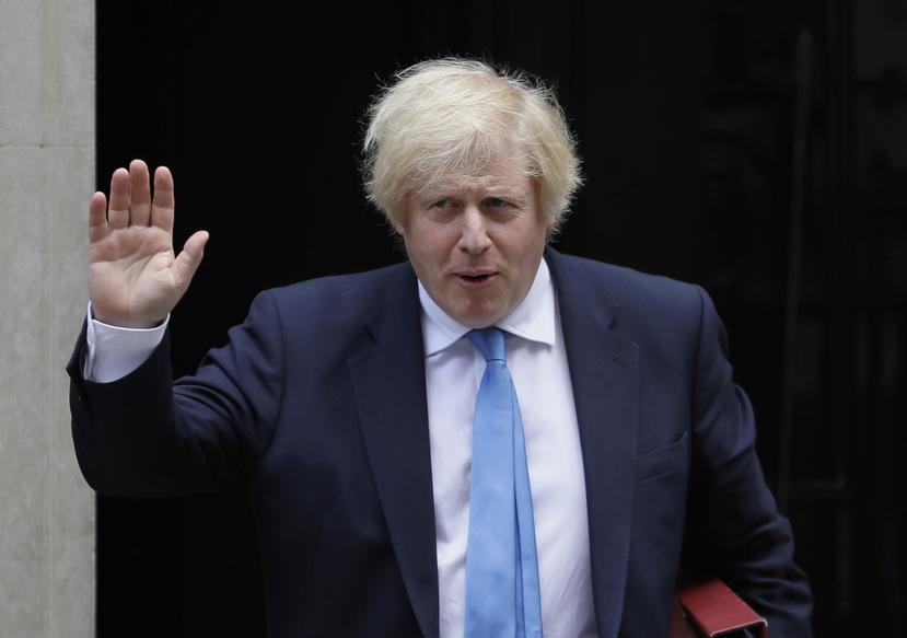 El primer ministro de Gran Bretaña, Boris Johnson. (AP)