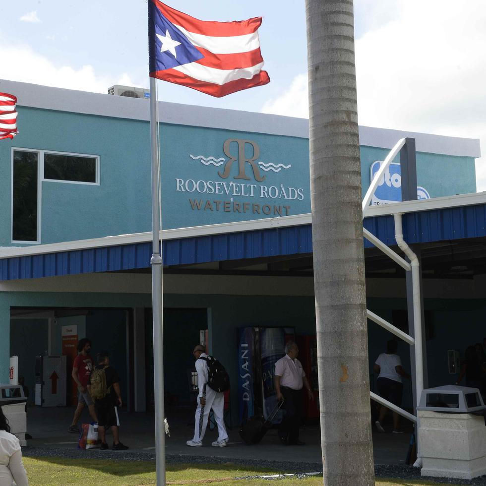 El gobierno mudó el terminal de lanchas de Fajardo a Roosevelt Roads, en Ceiba, en octubre de 2018.