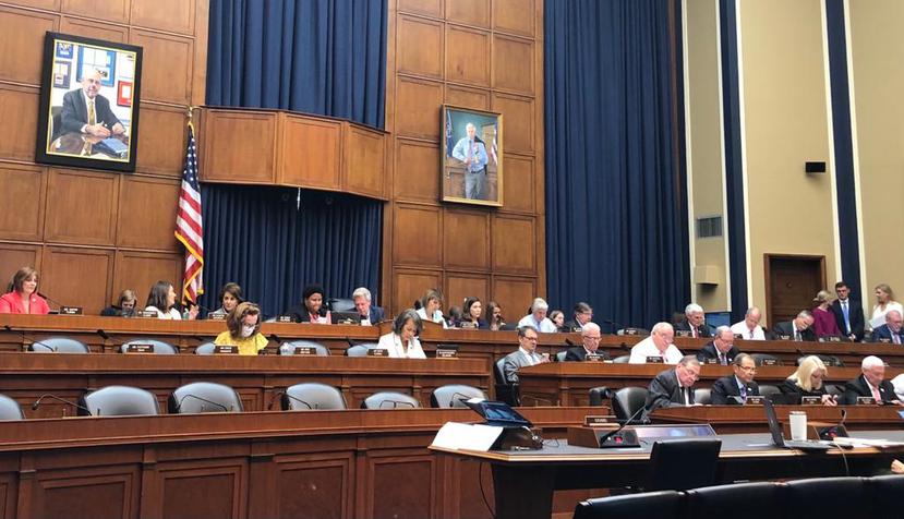 La sesión de votación del Comité de Energía y Comercio que incluye la asignación de Medicaid para Puerto Rico.