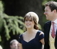 La princesa Eugenie y Jack Brooksbank se casan este viernes en la capilla de St. George en el castillo de Windsor. (Foto: AP)