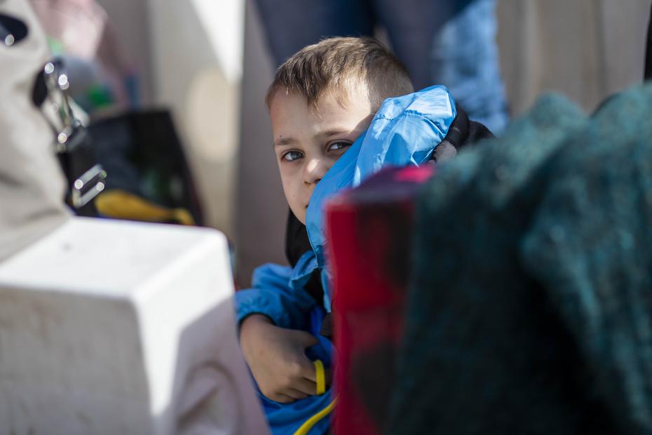 El Nuevo Día llegó hasta la ciudad fronteriza de Medyka, donde el gobierno polaco estableció un centro para recibir y brindar ayuda a refugiados de Ucrania.