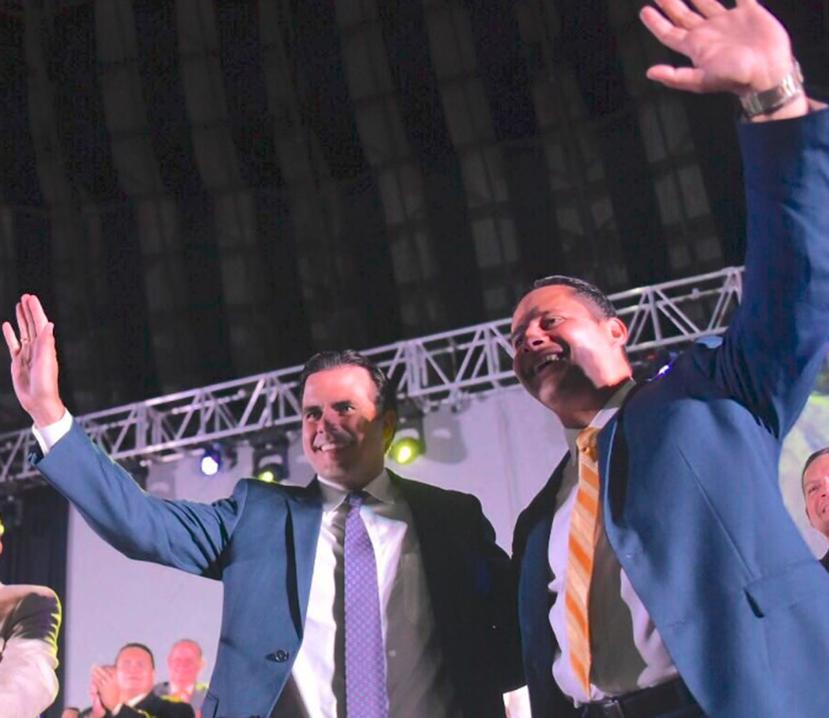 El actual gobernador Ricardo Rosselló también estuvo entre los presentes. (Captura Twitter)