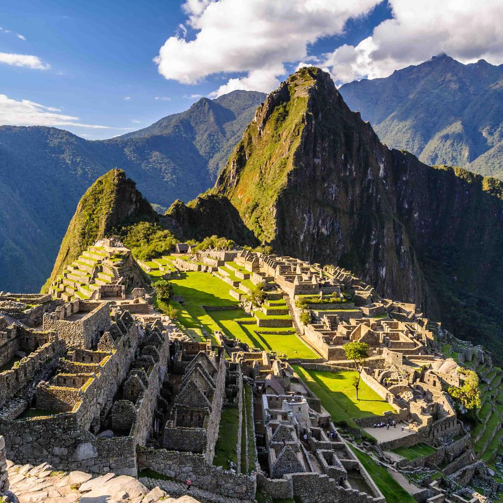 La ciudadela Machu Picchu en Perú.