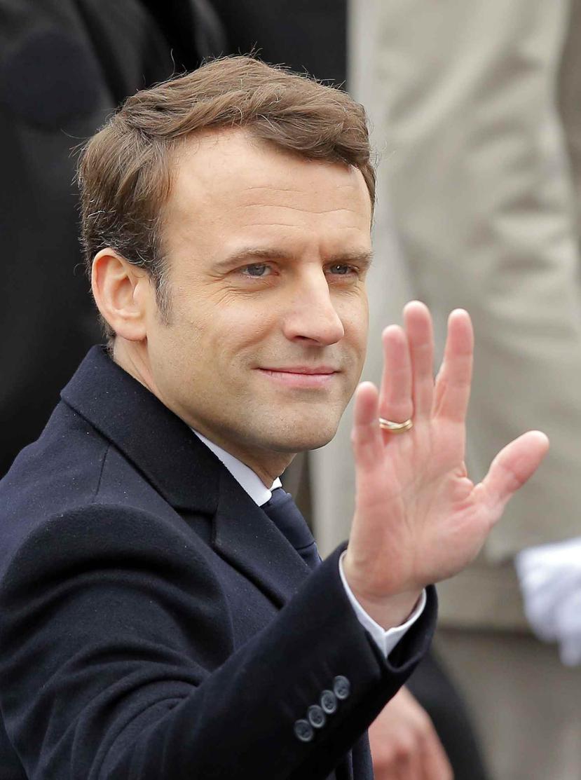 Emmanuel Macron ha sido claro en lo referente a la política europea: mantener a Francia en el núcleo de la Unión Europea era el tema principal de su campaña. (AP)