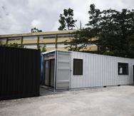 1 de noviembre de 2022. Barranquitas, PR. Recorrido por modelo de casas prefabricadas con contenedores de acero de la compañía Modern Containers, llevado a cabo en las facilidades de esa empresa en Barranquitas. FOTO POR: Carlos Giusti/GFR Media