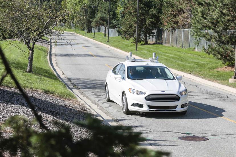 Ford esta en pleno proceso de pruebas de su vehículo autónomo.