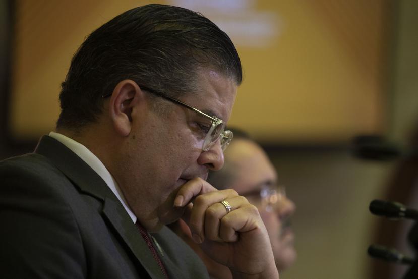 El presidente de la Cámara, Rafael “Tatito” Hernández.