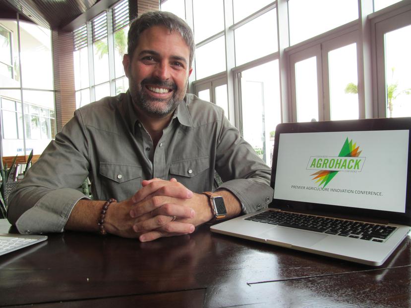 Carlos Cobián, fundador de la productora Cobian Media y organizador del Agrohack. (GFR Media)