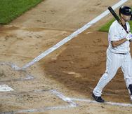 Gary Sánchez, de los Yankees, apenas tiene tres hits en los últimos 28 turnos.