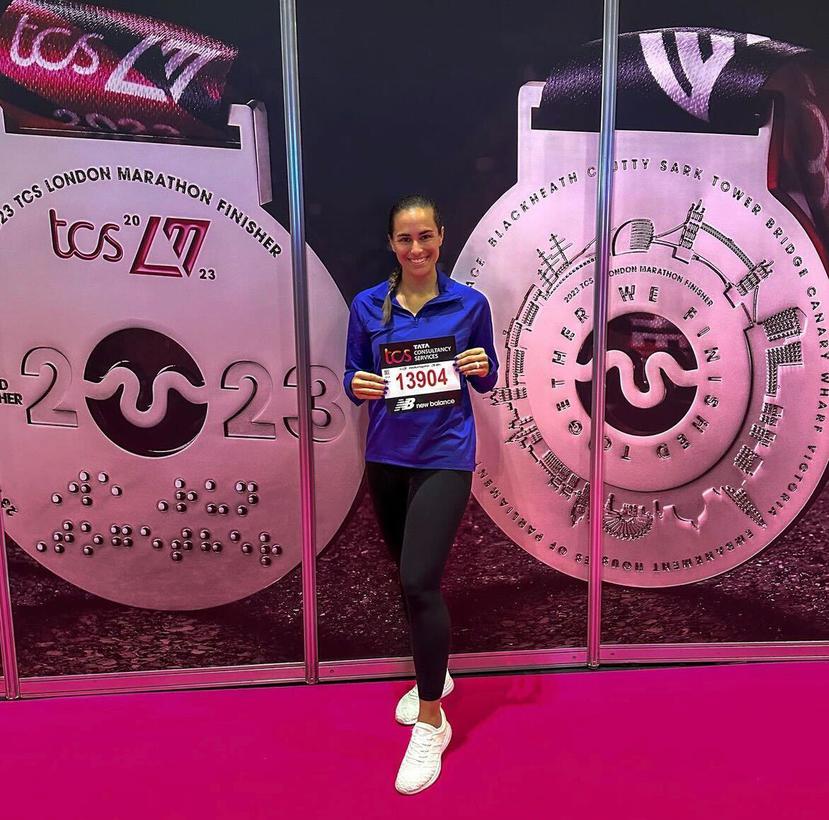 Mónica Puig ya ha completado tres de los seis grandes maratones.