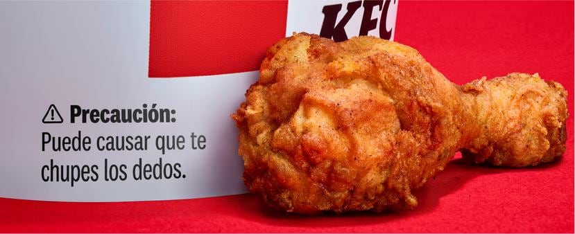 Con un poco de humor, la empresa KFC busca fomentar la higiene entre sus clientes, para evitar la propagación del COVID-19.