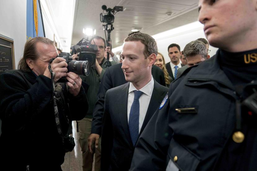 El fundador de Facebook, Mark Zuckerberg. (AP)