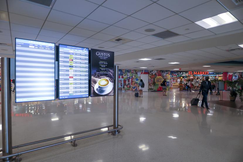 El Aeropuerto Internacional Luis Muñoz Marín terminó 2022 con sobre 10 millones de pasajeros.