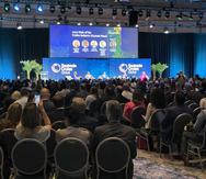 El panel “2022: El Estado de la Industria de Cruceros” se llevó a cabo dentro de la convención de Seatrade Cruise Global, en el Centro de Convenciones de Miami Beach. (Gregorio Mayí/Especial para GFR Media)