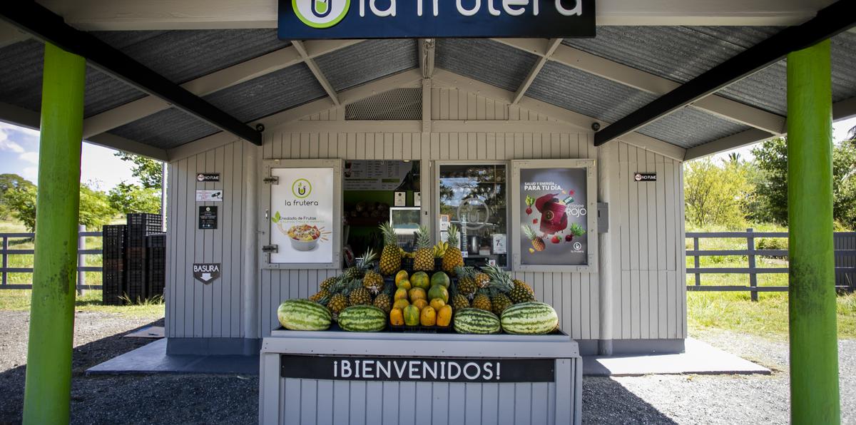 La Frutera fue fundada en 2008 por el agrónomo Samuel Pérez, y desde entonces, emplea a unas 150 personas en 19 puntos del País, mayormente, a estudiantes universitarios.