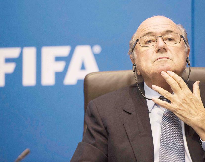 El renunciante presidente de la FIFA, Joseph Blatter, negó hoy ser corrupto