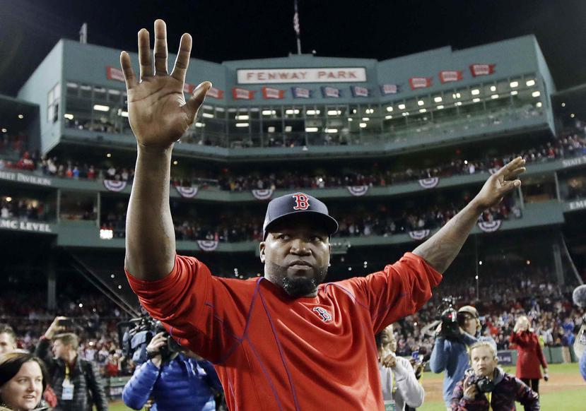 David Ortiz, exjugador de los Red Sox de Boston. (AP)