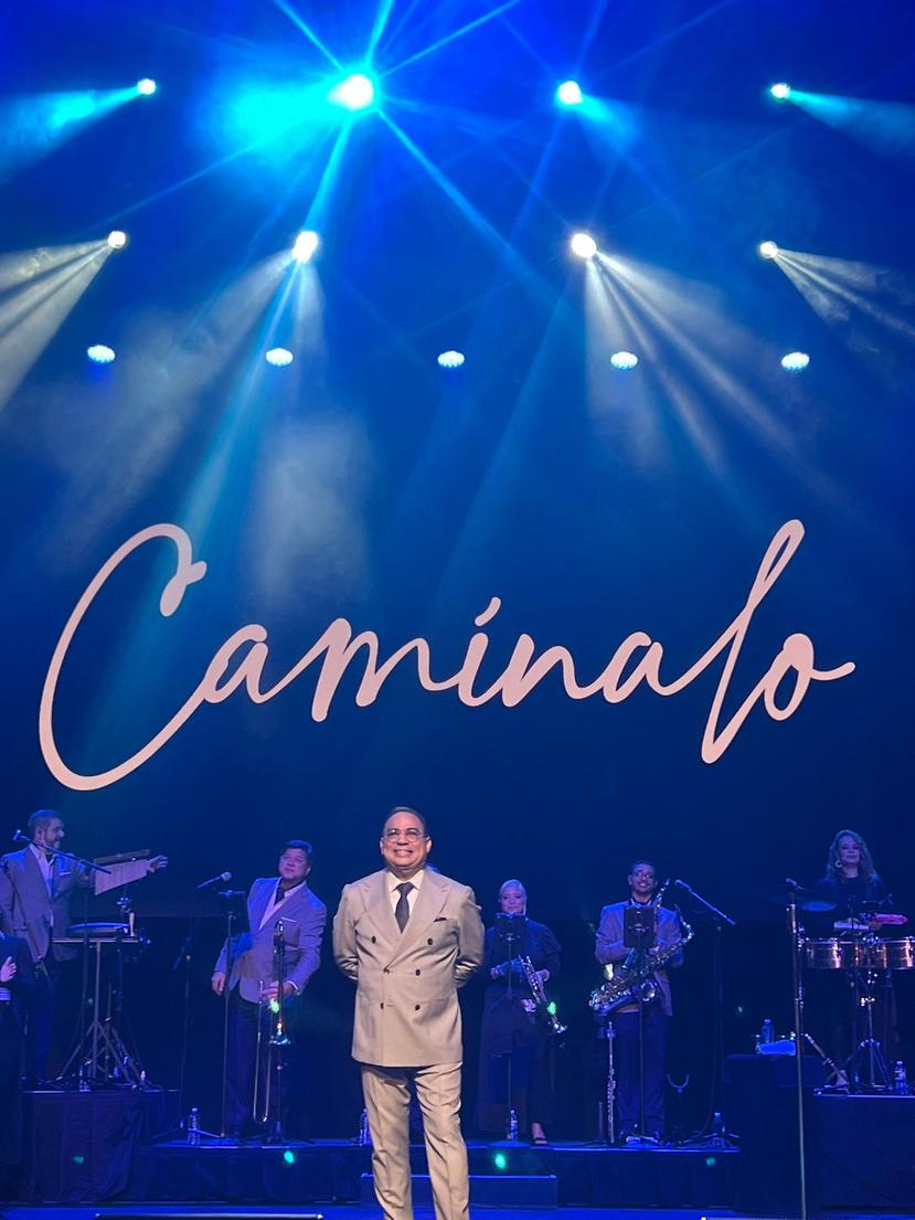 Gilberto Santa Rosa se presentó en el Beacon Theatre de Nueva York festejando sus 60 años con el concierto "Camínalo".