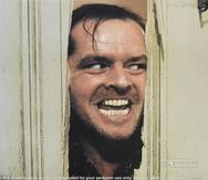 Jack Nicholson interpretó a Jack Torrance y su escena rompiendo una puerta con un hacha es una de las más celebradas del cine. (GFR Media)