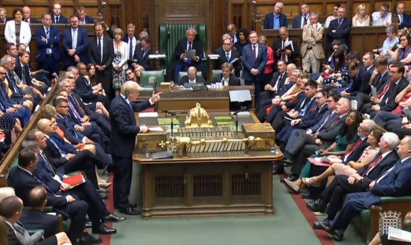 El primer ministro de Gran Bretaña, Boris Johnson, pidió a la reina Isabel II que suspenda el Parlamento. (EFE)