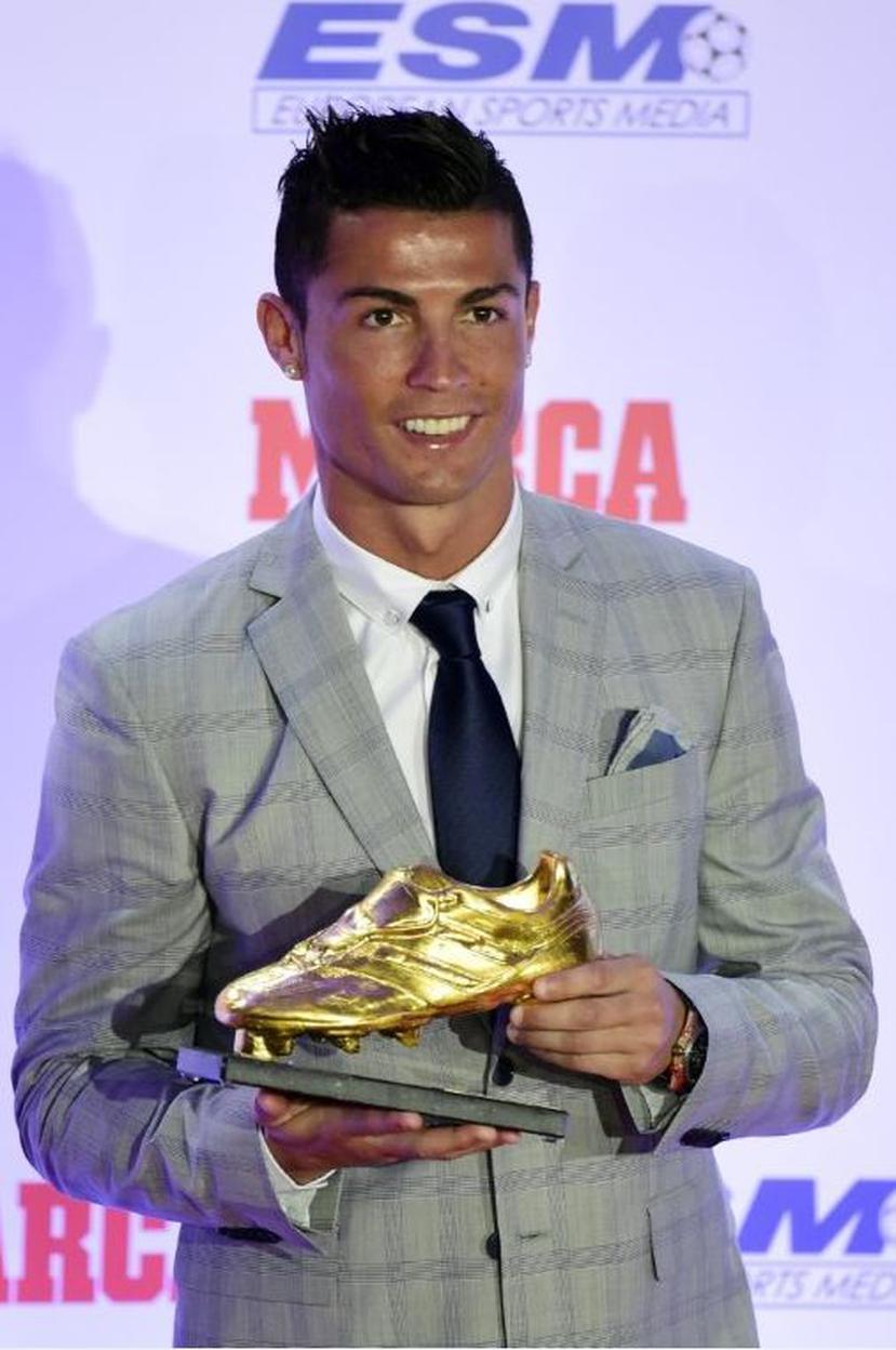 La estrella portuguesa logra este galardón por cuarta vez, tras haberlo conseguido en 2008, 2011 y 2014. (AFP)