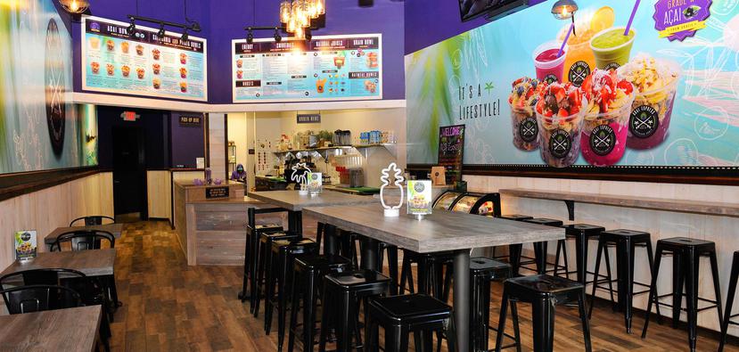 El nuevo restaurante Açai Express está ubicado en Rockaway Town Center, New Jersey. (Suministrada)