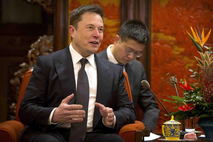 El director ejecutivo de Tesla, Elon Musk. (AP)