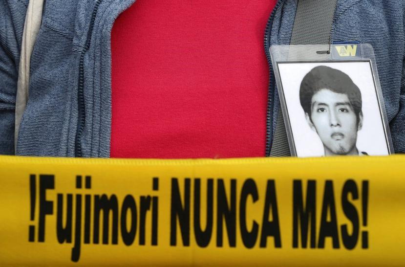 El presidente Pedro Pablo Kuczynski le otorgó el domingo un indulto humanitario a Fujimori y desató la furia de muchos peruanos'. (AP)