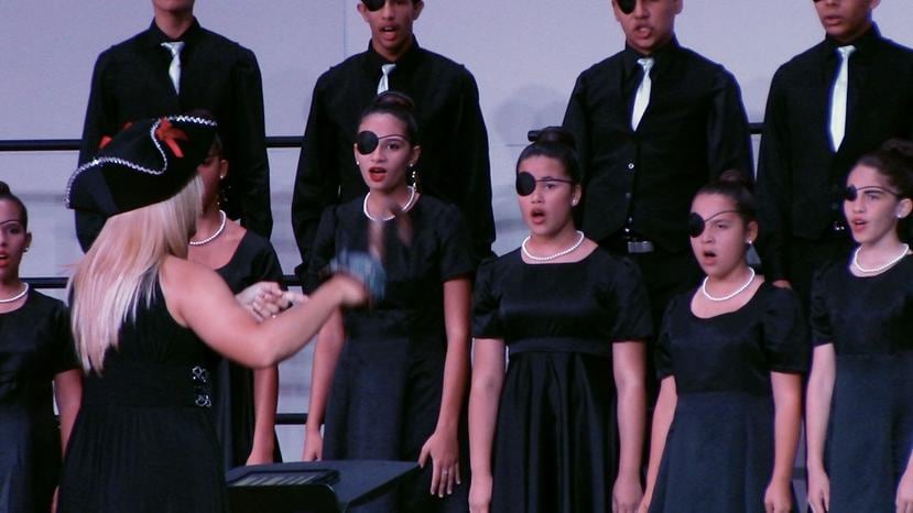 Coro de Voces del Colegio Bautista de Caguas se distinguieron en el Orlando Musical Fest.