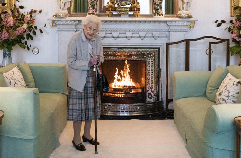 Fotografía de la reina Elizabeth II tomada el 6 de septiembre de 2022.