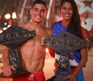 Briadam Herrera y Susana Abundiz, campeones de la sexta temporada de "Exatlón Estados Unidos".