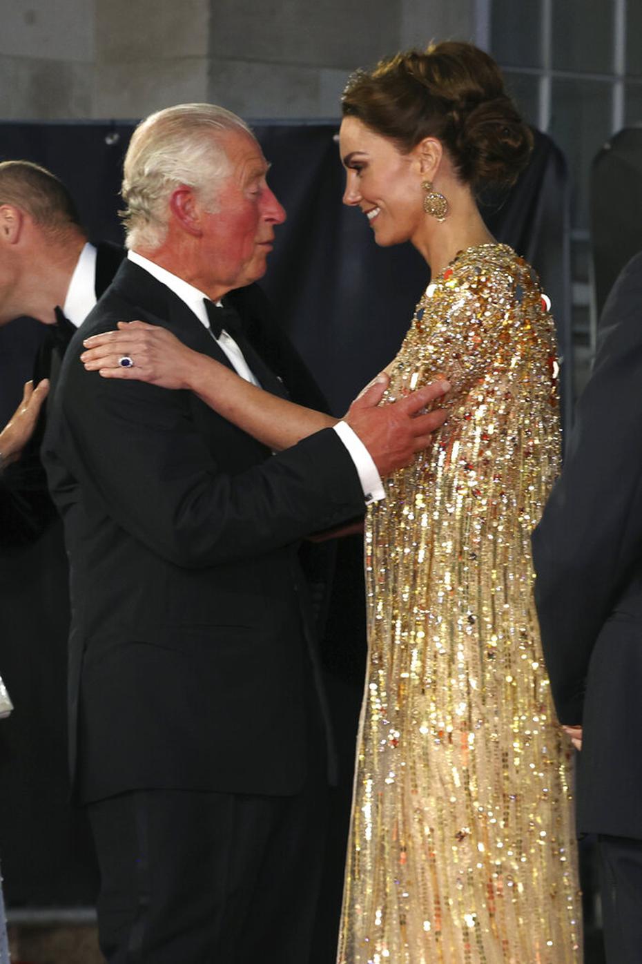 El príncipe Charles y Kate. (AP)