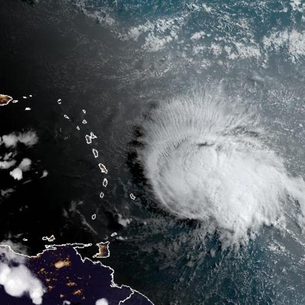 La tormenta tropical Bret pasó, en junio, al sur de Puerto Rico.