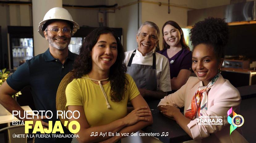 El gobierno impulsa la transformación del mercado laboral con la campaña llamada "Puerto Rico está Faja’o", que fue anunciada hoy, martes.